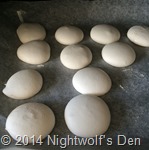 One egg meringues